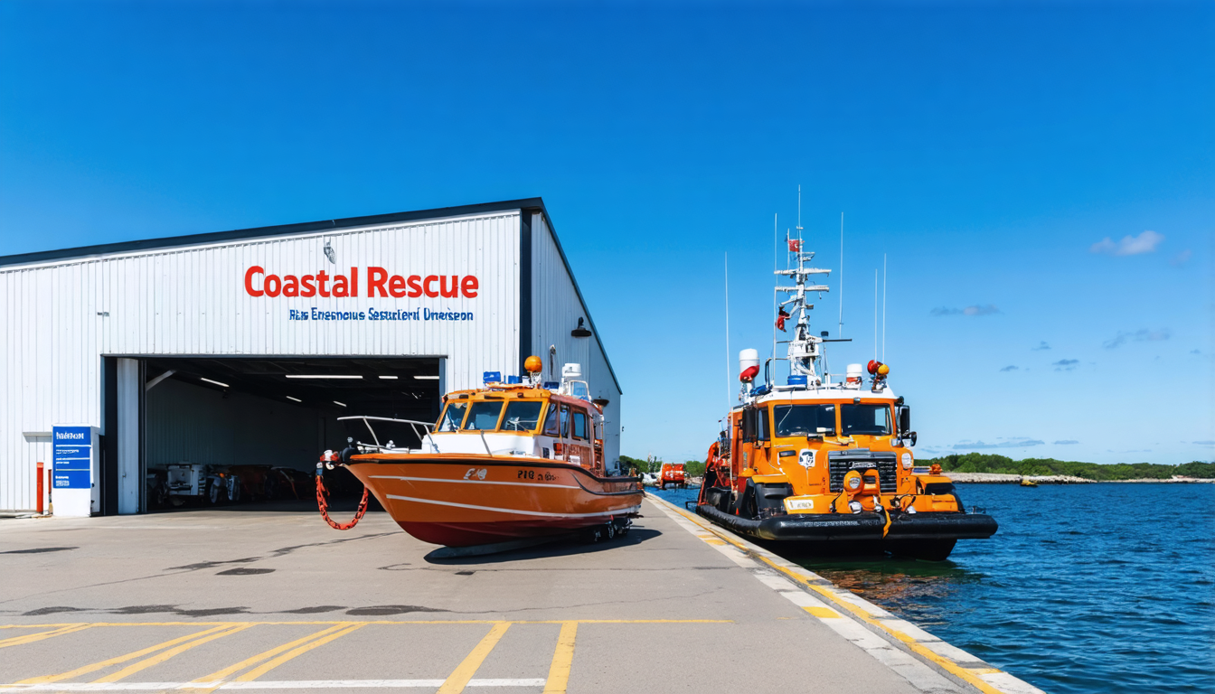Kostenlose Besichtung der Rettungsstation in Hirtshals für Besucher
