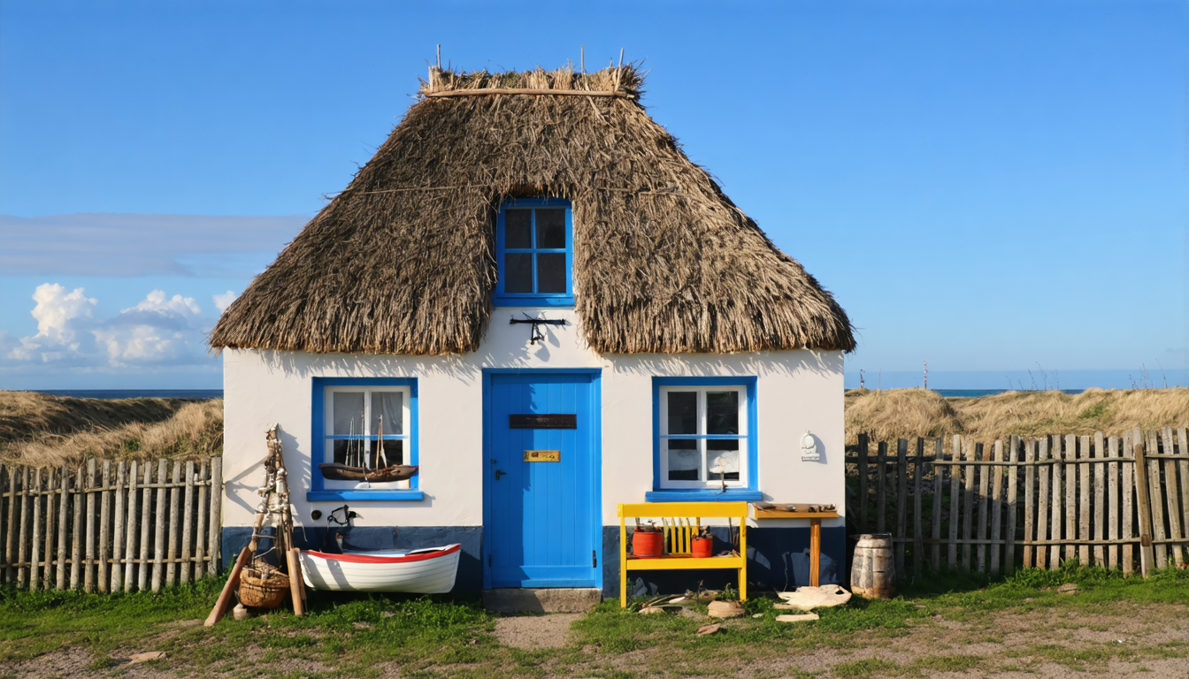 Historisches Hannes Hus auf Fanø bewahrt maritimes Kulturerbe