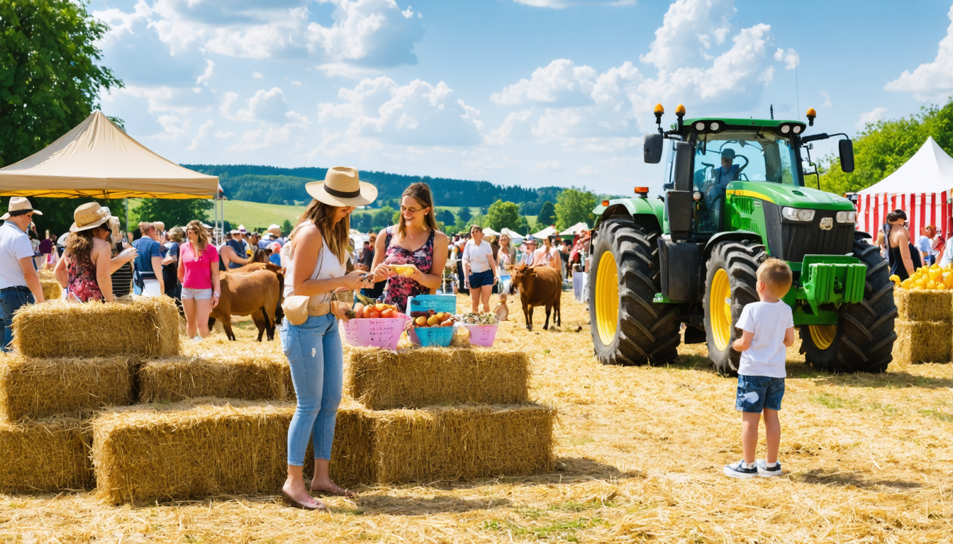 Landwirtschaftsmesse in Hjørring begeistert Besucher mit Vielfalt und Sommerstimmung