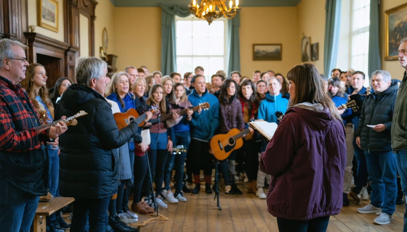 Gemeinschaft und Musik: Højskoleaften in Fjaltring lädt zum Mitsingen ein