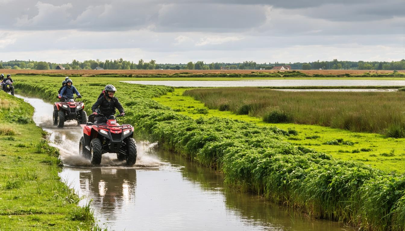 Erlebnisreiche ATV-Tour durch die Marsch von Rømø und Tønder