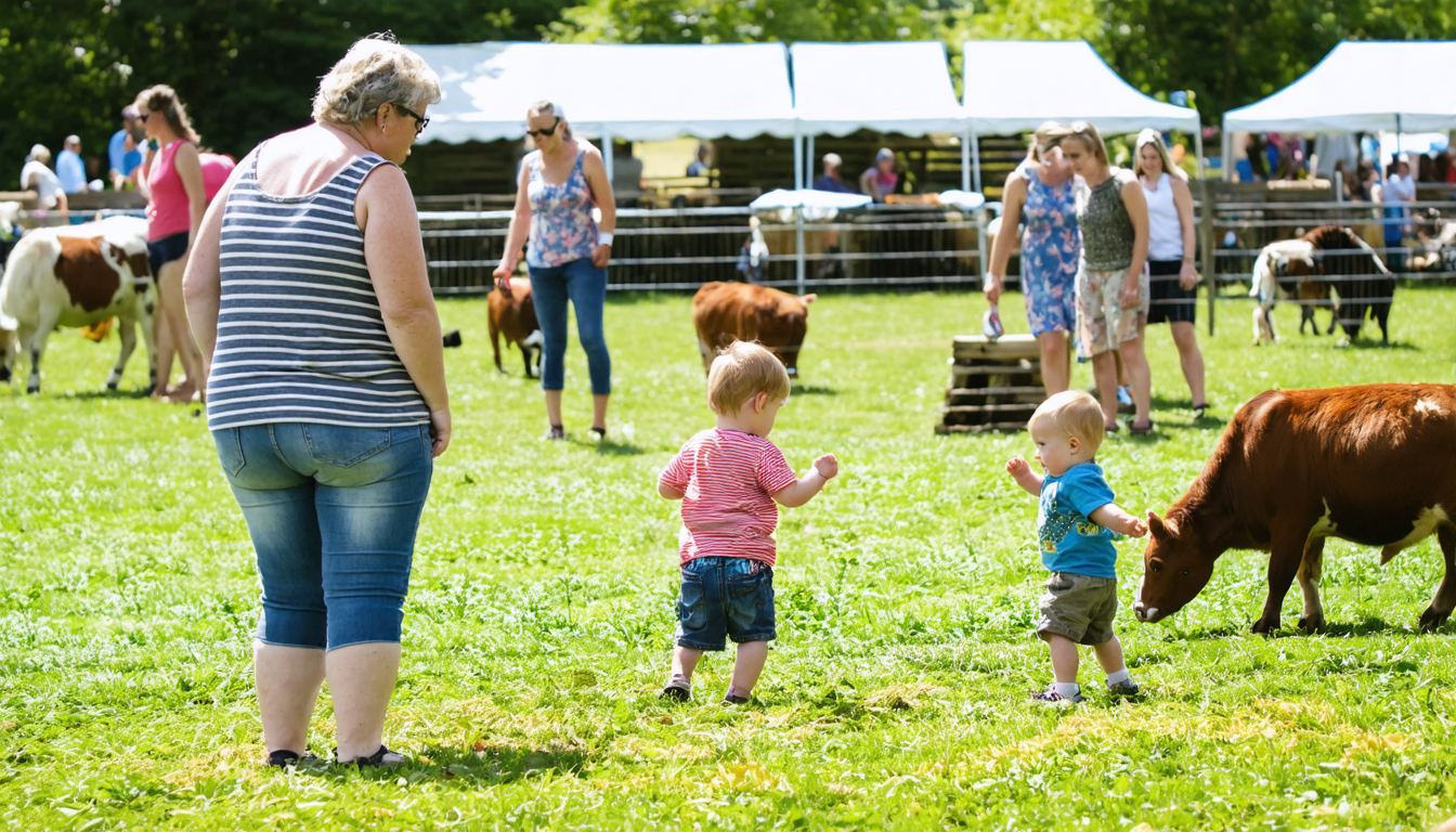 Hjørring Dyrskue startet bei Sonnenschein – Familien genießen lebendiges Landleben