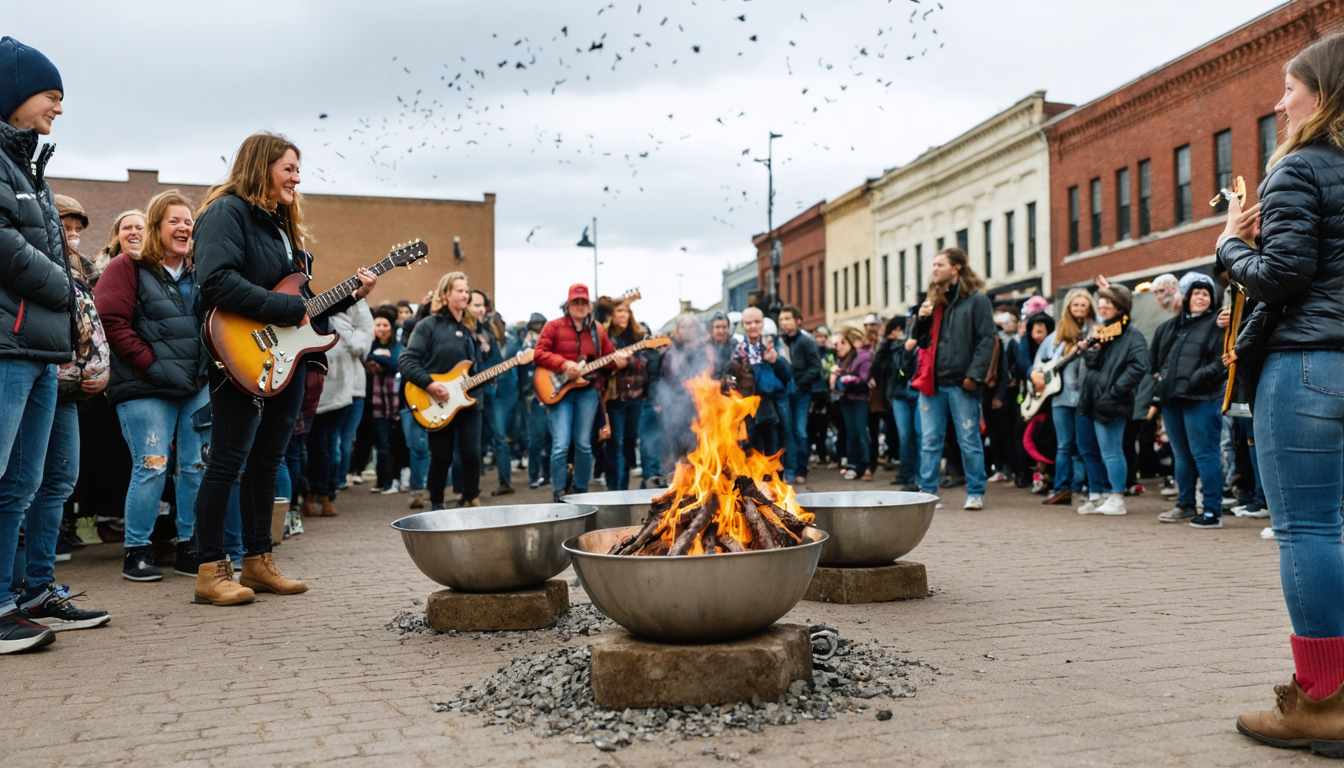 Trotz Wind: Midsommerfest in Blokhus dieses Jahr anders gefeiert