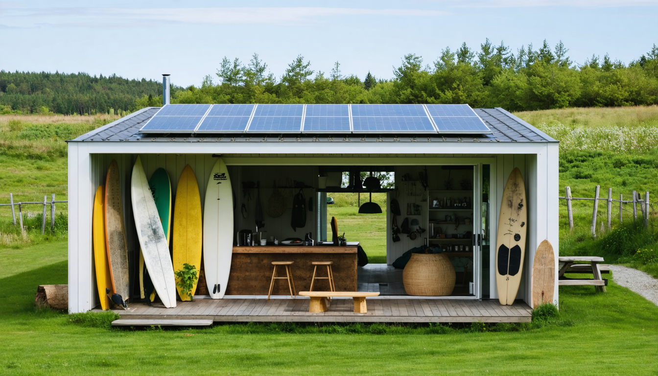 Nachhaltige Zukunft: Neue Servicegebäude bei Nystrup Camping Klitmøller eröffnet