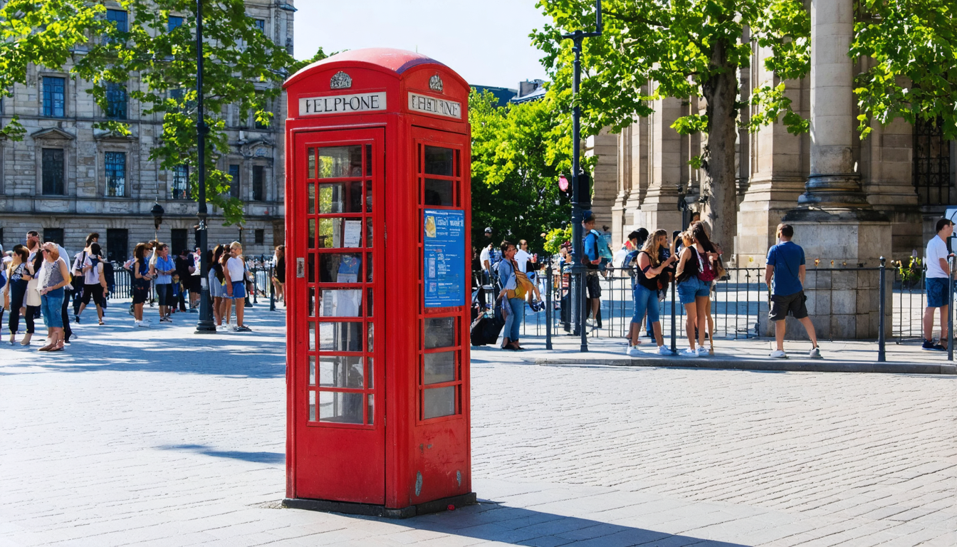Aalborg aktiviert historische Telefonzelle als Anlaufstelle für Touristen