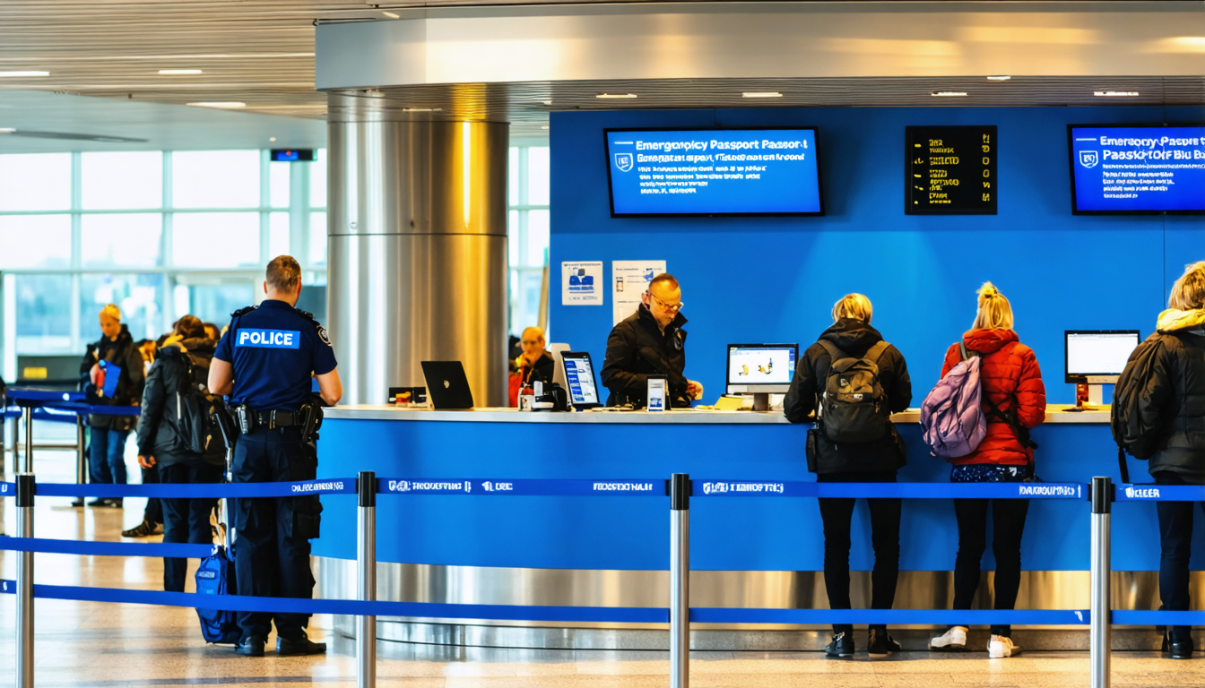 Ferienbeginn: Polizei warnt vor abgelaufenen Pässen in Billund Flughafen