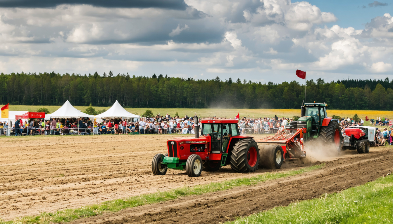 Rekordbesuch beim Jammerbugt Traktortræk: 3.200 Zuschauer feiern nordjütländische Meisterschaften