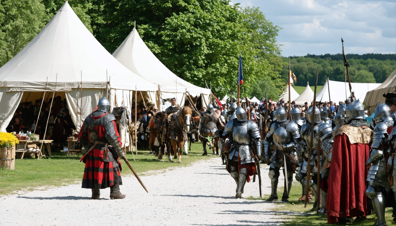 Mittelaltermärkte auf Voergård Slot: Zeitreise nach 1533 begeistert Besucher