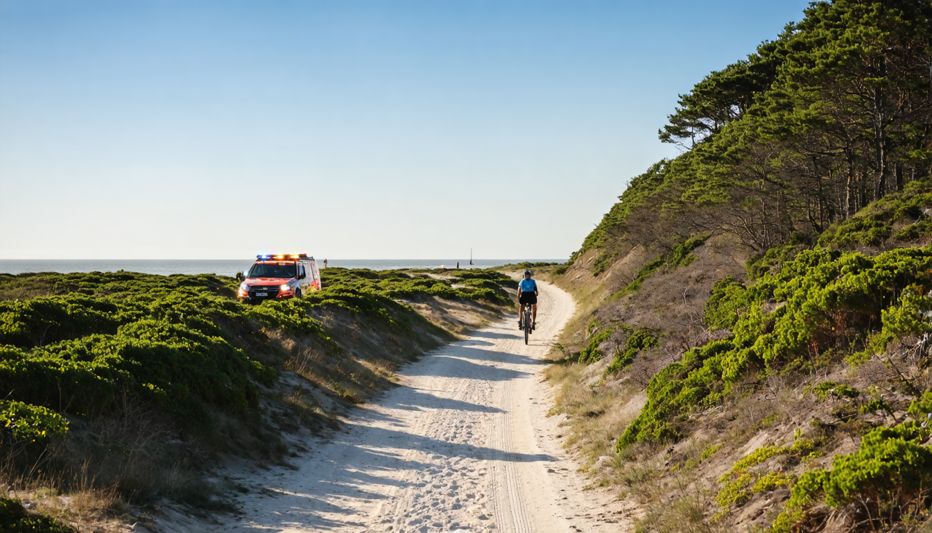 Wichtige Fahrradroute zwischen Skagen und Hulsig nach Brand wieder geöffnet