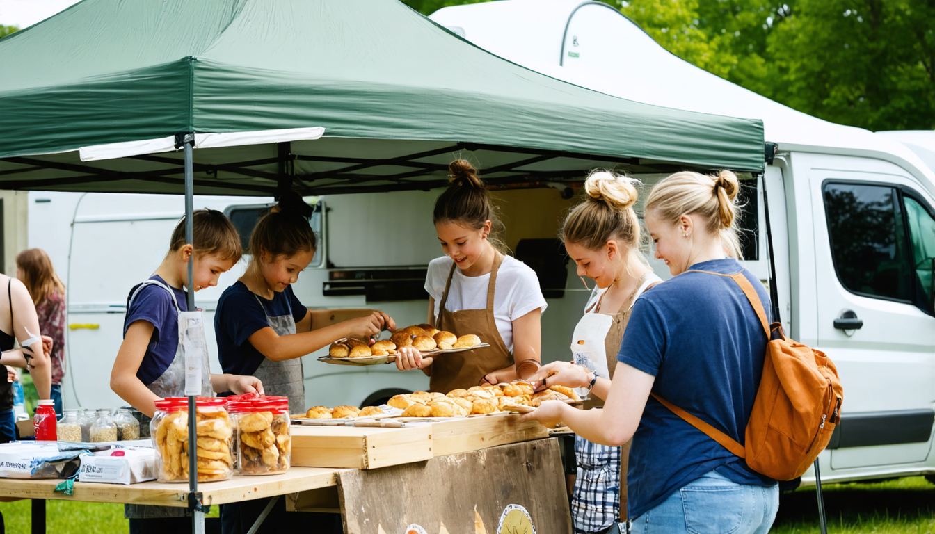 Kleine Bäckerei sorgt für günstige Verpflegung auf Alive Festival in Thisted