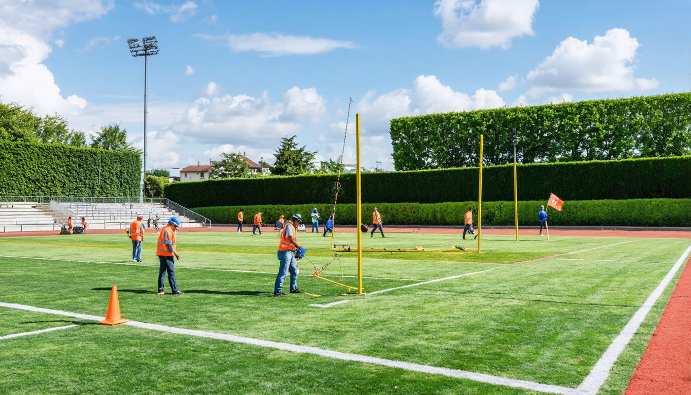 Besondere Stadtfest-Atmosphäre: Skovsgård bereitet sich auf Pokalspiel und umfangreiches Programm vor