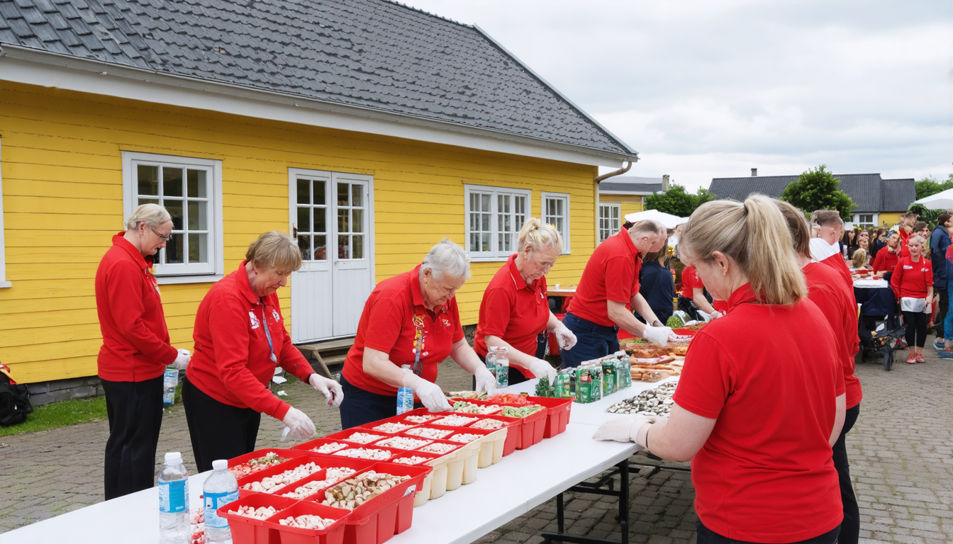 Vorbereitungen für das Store Brønderslev Marked laufen auf Hochtouren