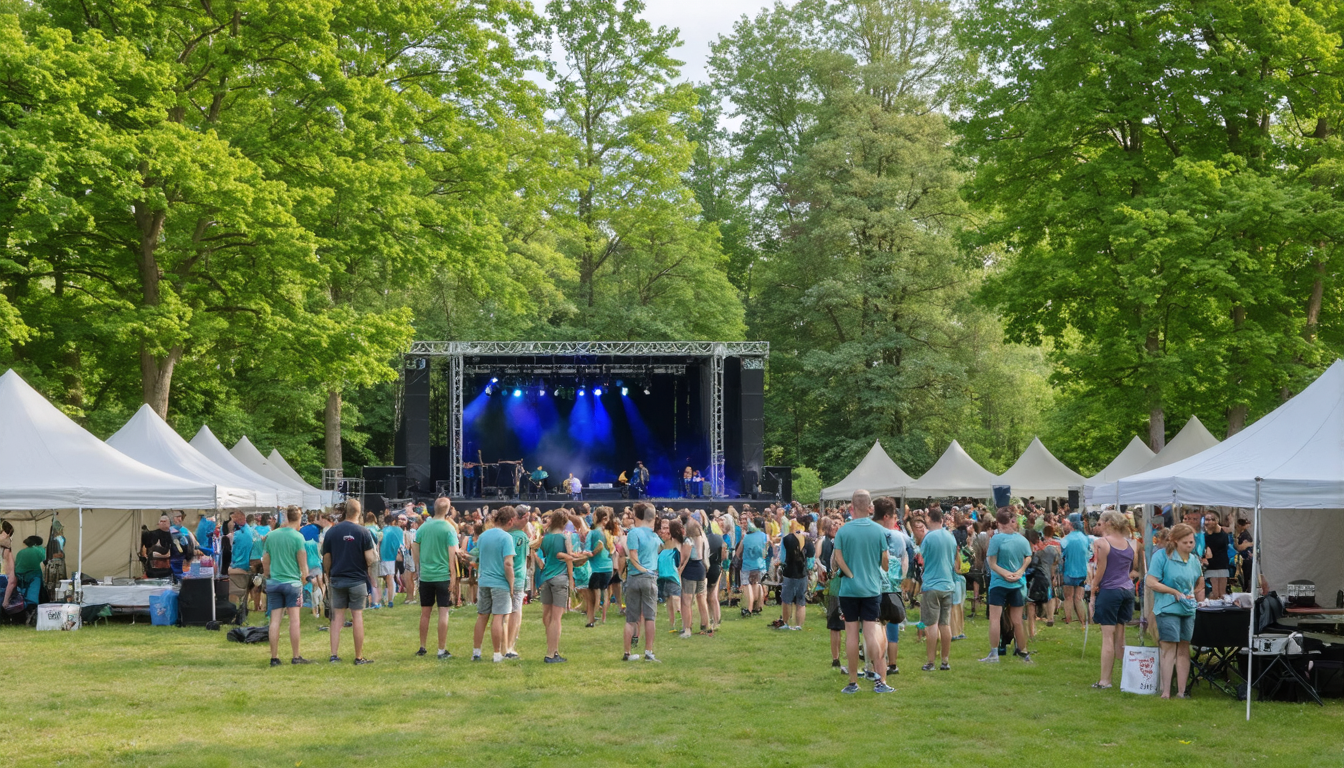 Vorbereitungen für Vesterhavsrock 2025: Musikfestival startet in Fjerritslev