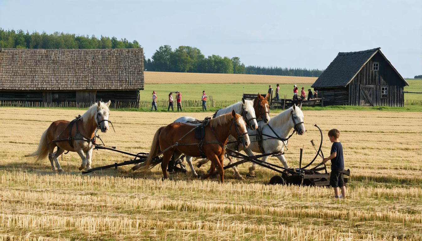 Erlebnisreicher Schaftag auf dem Boldrup Museum: Handwerk und Natur hautnah erleben