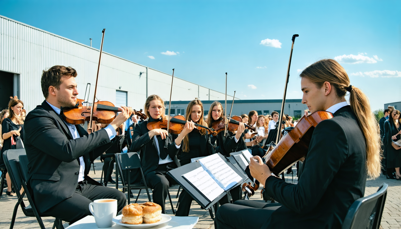 Sommercafékonzert in Klokkerholm eröffnet Festlichkeiten