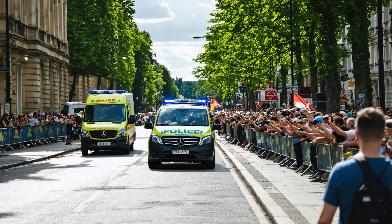 Auto fährt in abgesperrtes Festivalgelände in Aarhus – Polizei bittet um Hinweise