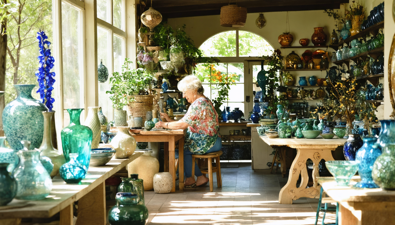 Kunstladen in Sæby schließt nach 17 Jahren – Künstlerin gibt aus gesundheitlichen Gründen auf