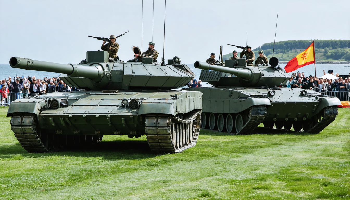 Militärhistorisches Treffen in Hanstholm: Panzer-Action und lebendige Geschichte am Wochenende