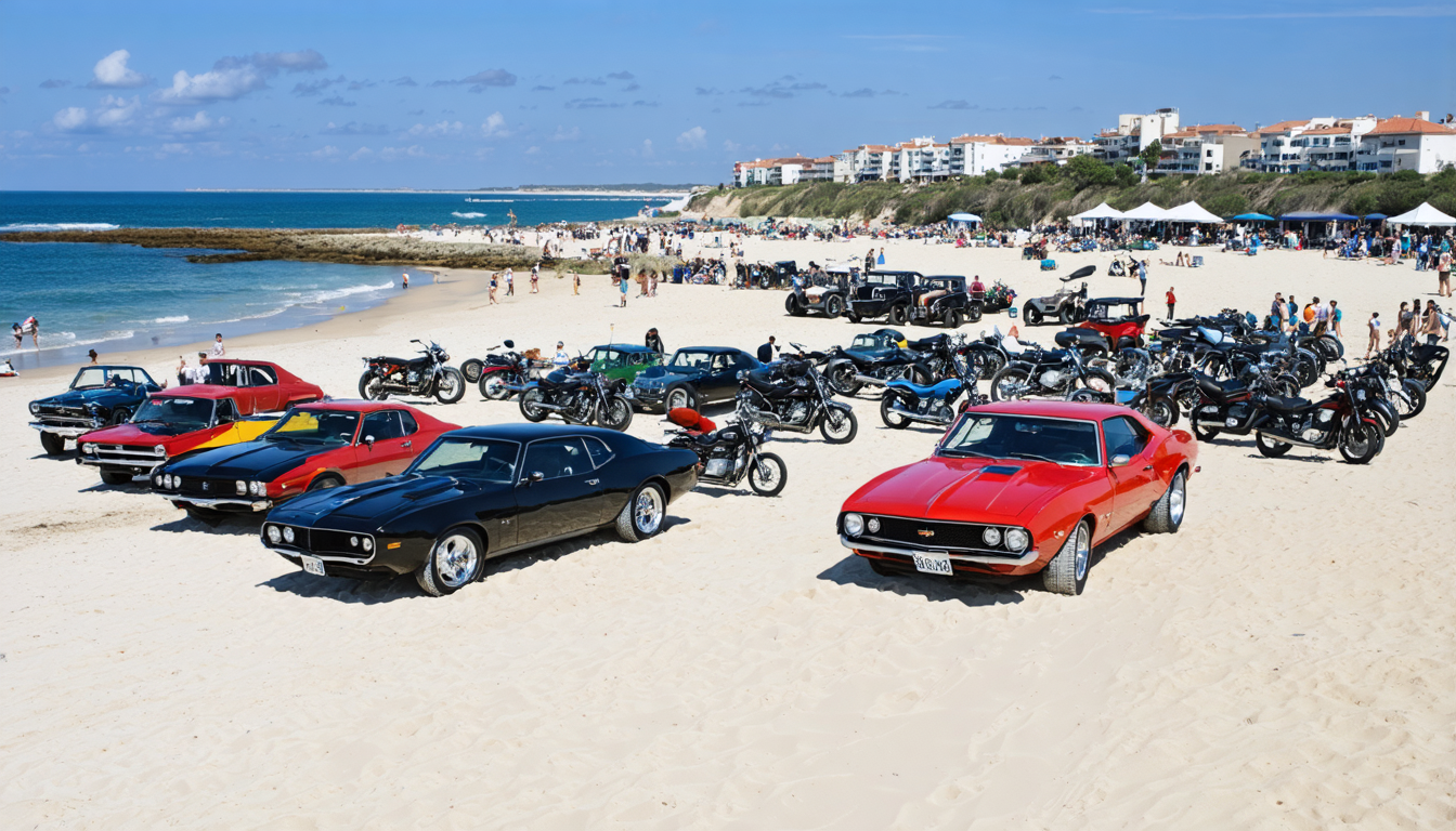 Zufahrt zum Strand auf Rømø am Samstag eingeschränkt – Motorfestival sorgt für Sperrungen