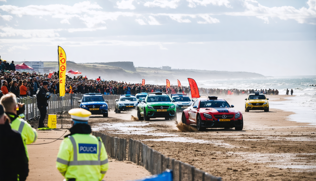 Zufahrtsbeschränkungen nach Autorennen in Rømø: Rückreise mit Verzögerungen