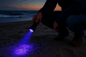 UV-Lampen für die Bernsteinsuche