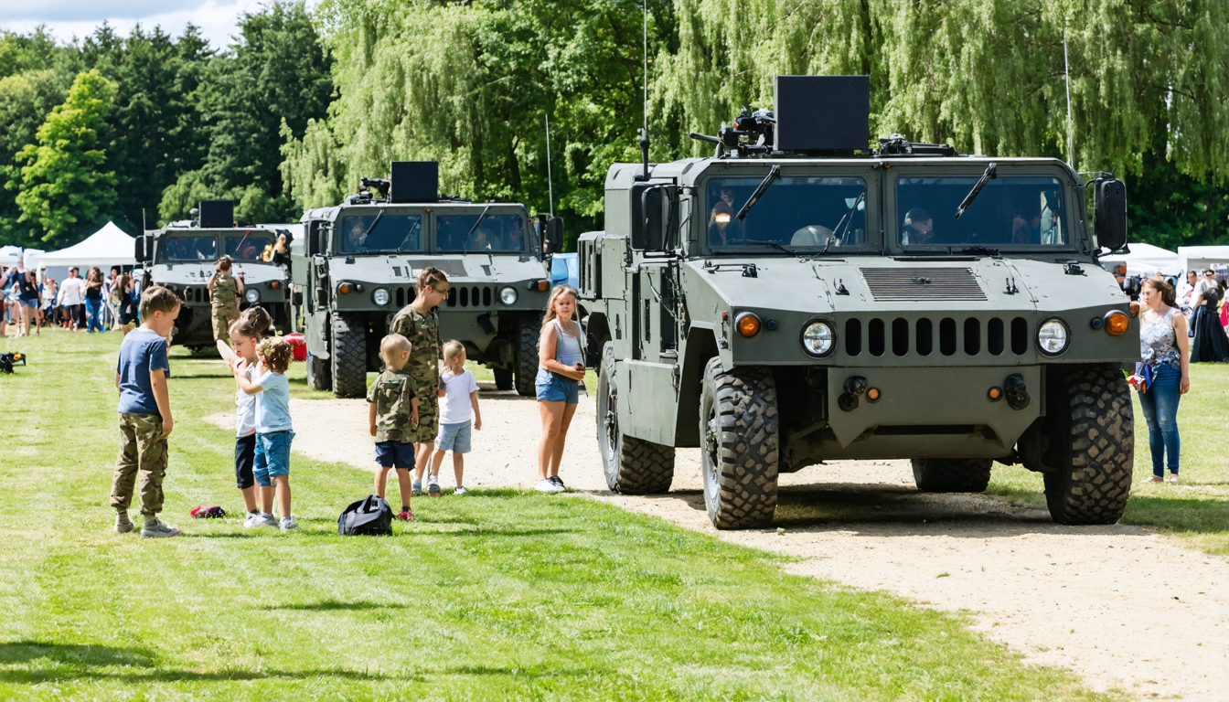 Tausende Besucher beim Tag der offenen Tür in Aalborg Kaserner