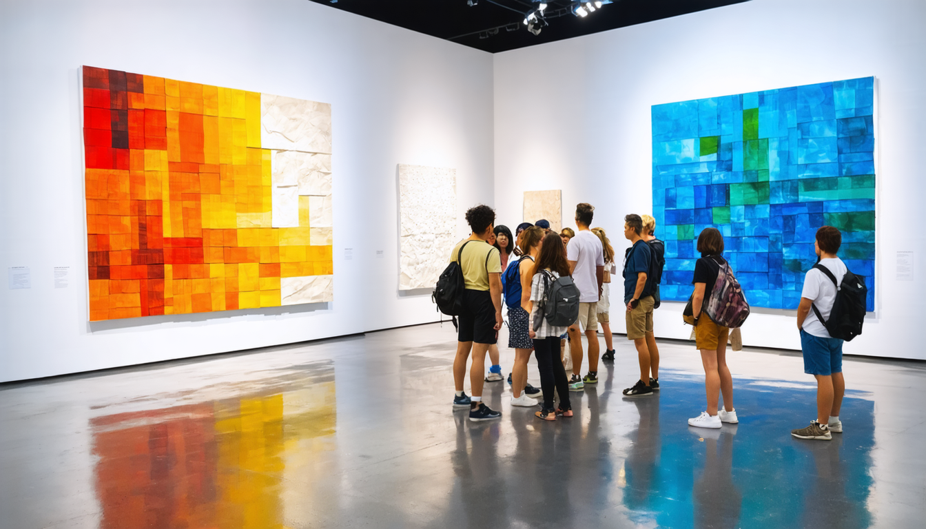 Solokunstausstellung von Lyndi Sales eröffnet im Museum for Papirkunst