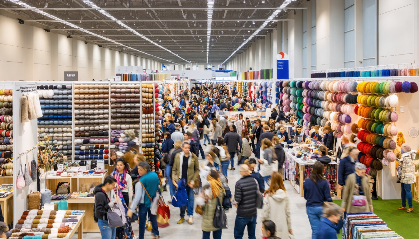 Strickfestival Wool Days Thy in Hurup zieht erneut tausende Besucher an