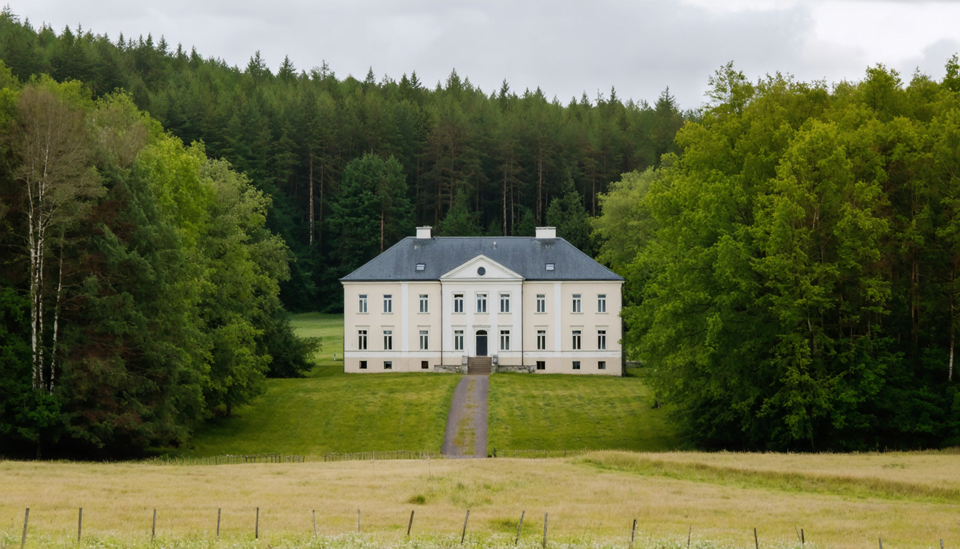 Historische Gudumlund Hovedgård nahe Storvorde steht zum Verkauf
