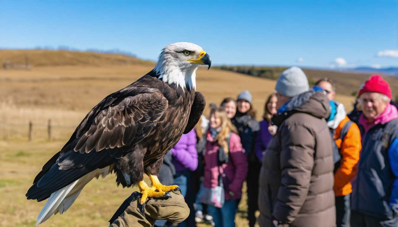 Herbstprogramm im Ørnereservat Skagen: Faszinierende Greifvögel hautnah erleben