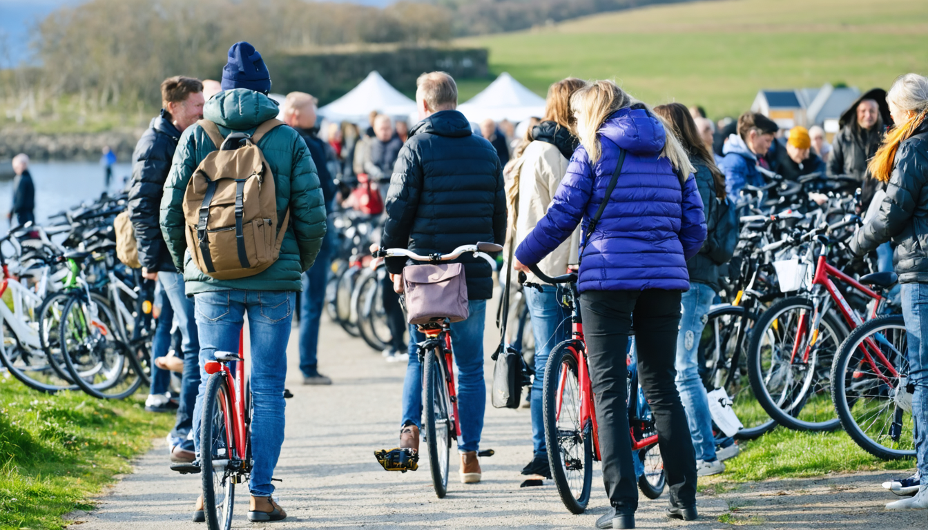 Großes Fahrrad-Event in Løkken: Ausverkauf und gemeinschaftliche Fahrradtour zum Herbstauftakt