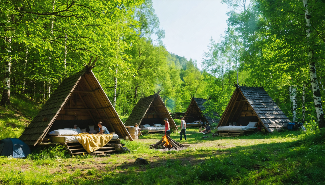 Wachsender Outdoor-Trend: Mehr Übernachtungen in Sheltern der Region Thy