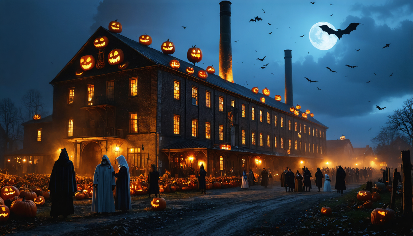 Halloween-Jubiläum in Asaa: Zehn Jahre Gruselspaß im Jernstøberiet