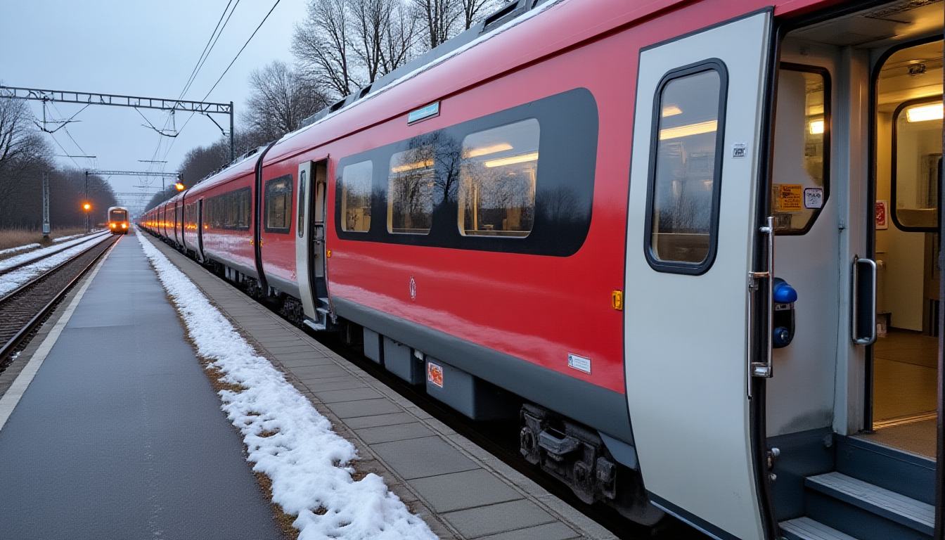 Zugausfälle und Verspätungen auf Strecke Odense–Fredericia – Ersatzbusse im Einsatz