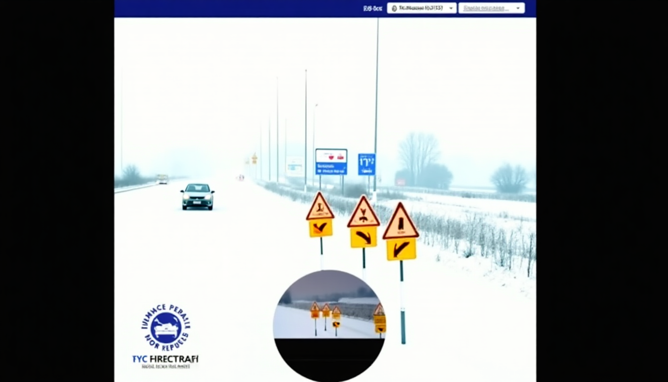 Dänische Verkehrsbehörden warnen vor erneutem Schneefall