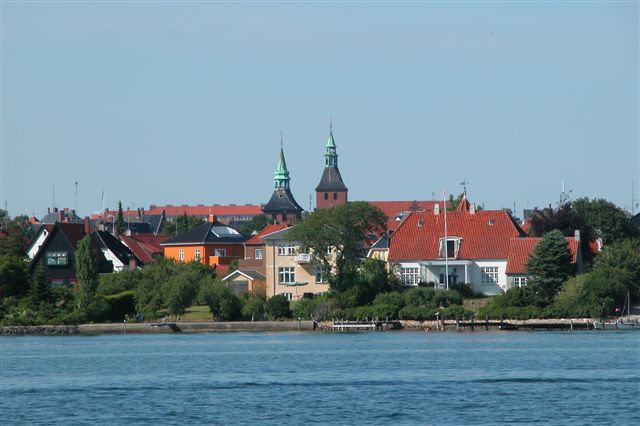 Urlaubsbild von Svendborg in Süddänemark (Ostsee), Dänemark