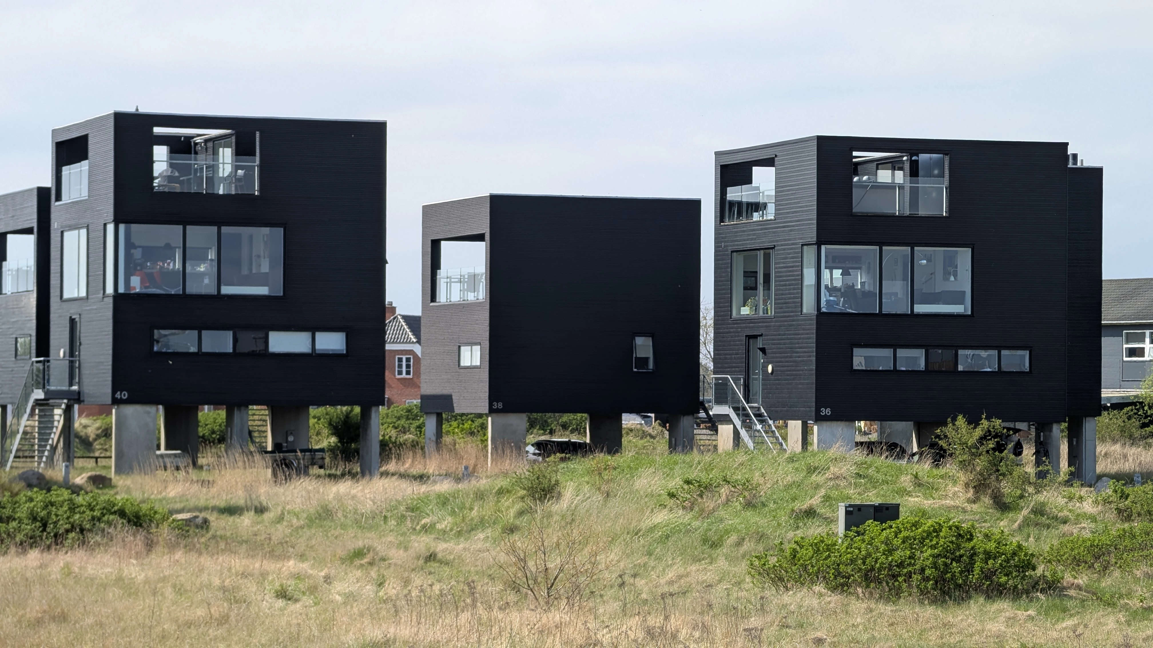 Hollænderstrædet Ferienhäuser (Sort Sol)