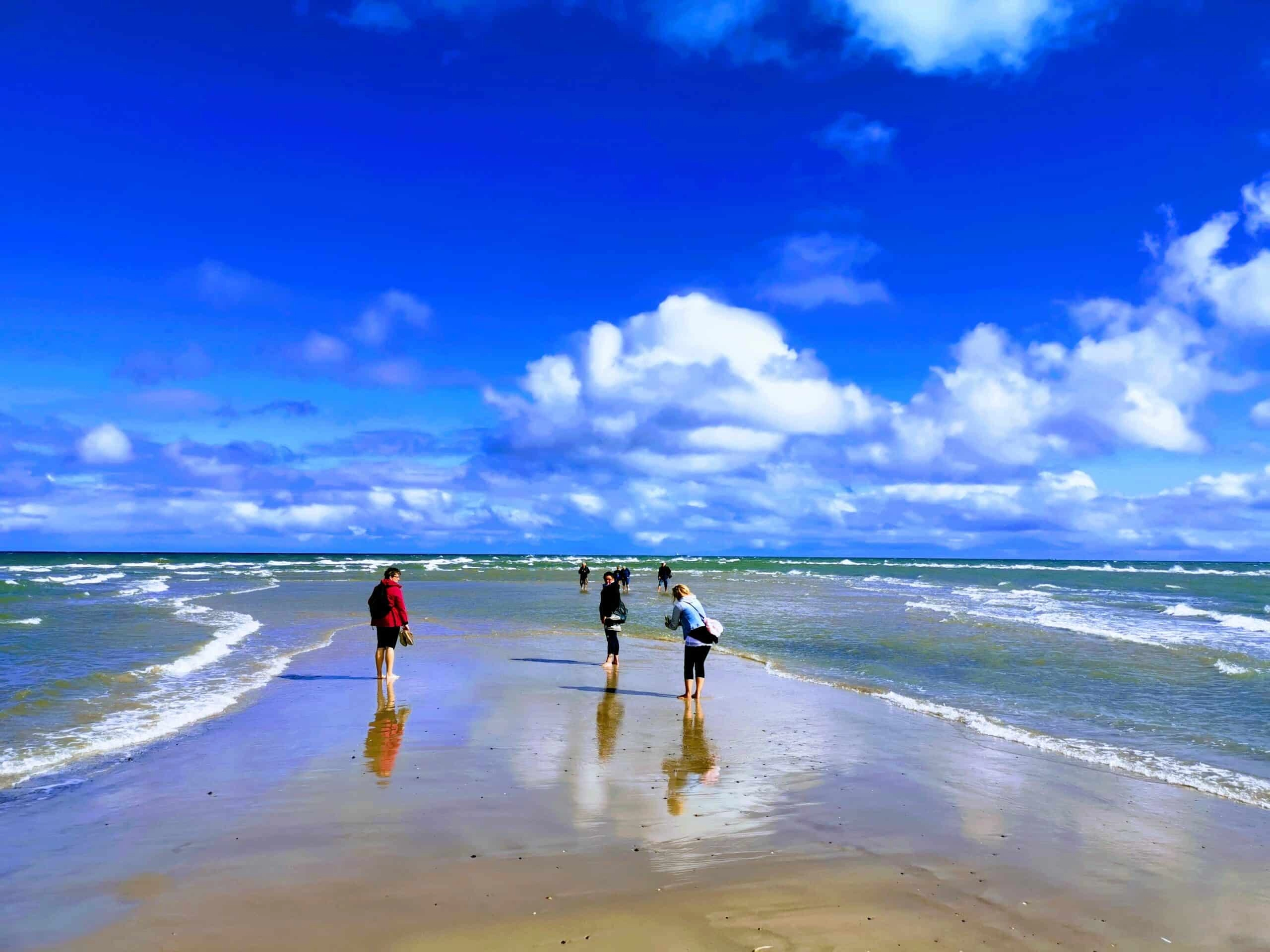 Grenen – Der Punkt, an dem Nordsee und Ostsee aufeinandertreffen