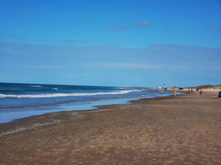 Urlaubsbild von Blokhus in Nordjütland (Nordsee), Dänemark