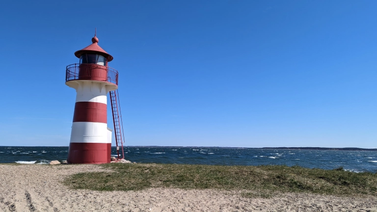 Urlaubsbild von Struer in Mitteljütland (Nordsee), Dänemark