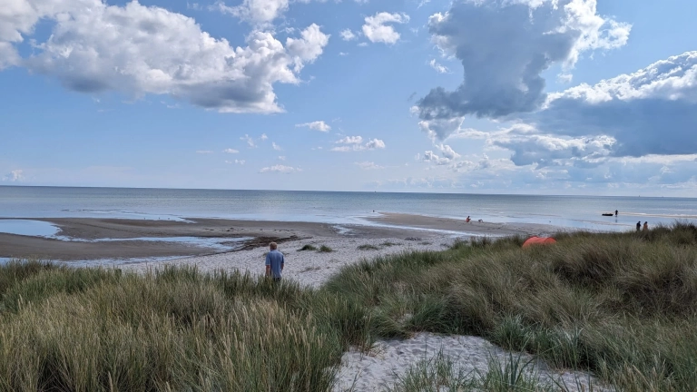 Urlaubsbild von Lyngså in Nordjütland (Ostsee), Dänemark