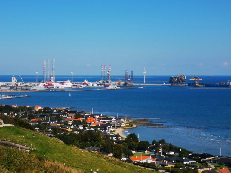 Urlaubsbild von Frederikshavn in Nordjütland (Ostsee), Dänemark