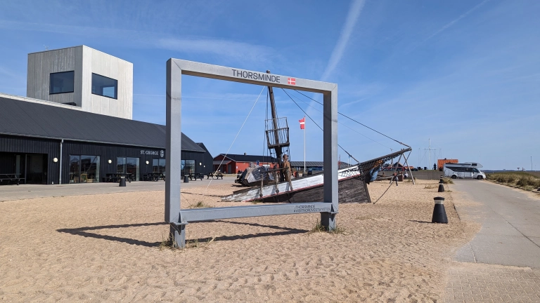 Urlaubsbild von Thorsminde in Mitteljütland (Nordsee), Dänemark
