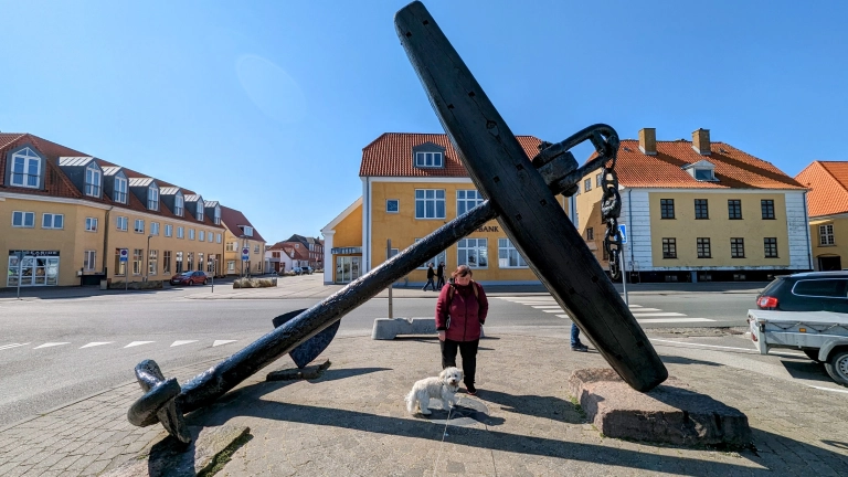 Urlaubsbild von Thyborøn in Mitteljütland (Nordsee), Dänemark