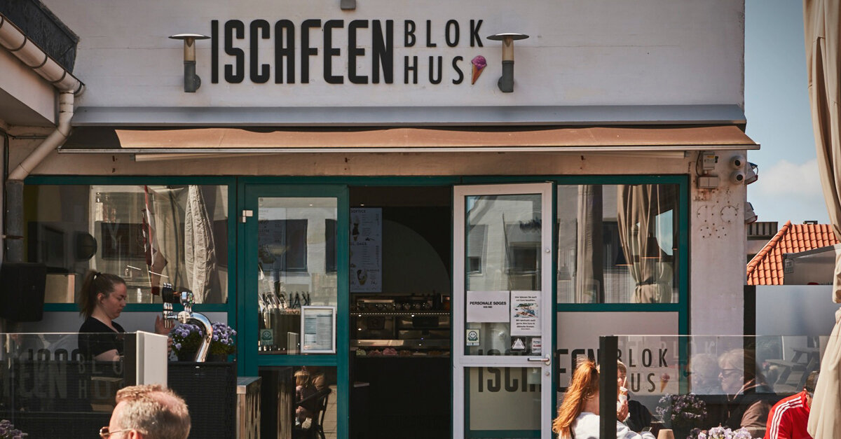 Iscafeen Blokhus i Blokhus